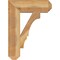 Ekena Millwork Balboa Craftsman Rough Sawn Bracket, Western Red Cedar, 6"W x 22"D x 30"H BKT06X22X30BOA04RWR - alternate 2